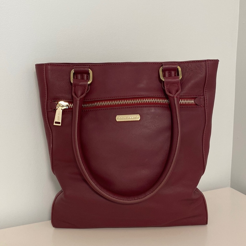 Cole Haan | Melbourne Magazine Tote in Windsor Red